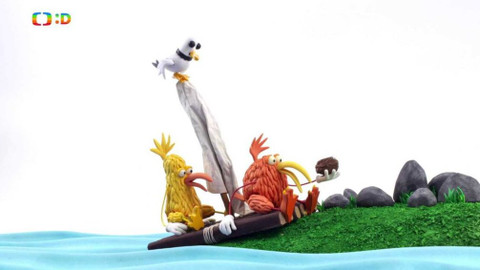 Hravá angličtina s ptáčky kiwi - Racek a vor