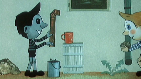 Černobílý Petr - Jak Petr foukal a potom koukal