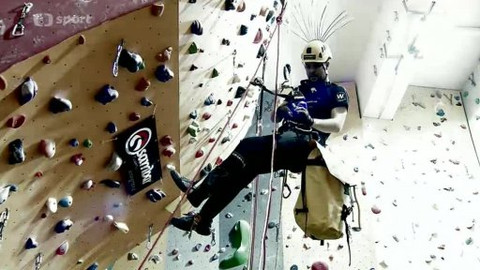 Sportovní lezení - M ČR v průmyslovém lezení 2014 Kladno