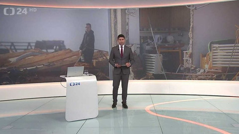 90’ ČT24 - Měsíc od ničivého tornáda na Moravě