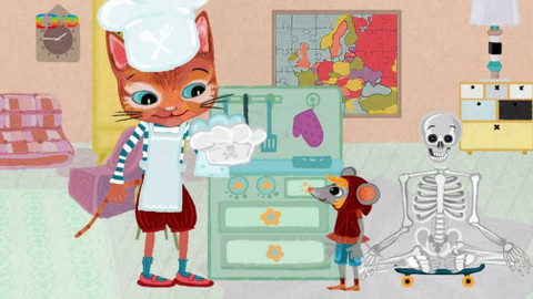 Němčina s Mitzi a Maus - 11/26 Mitzi a Maus pečou sušenky