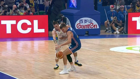 MS v basketbalu 2023 - Litva - Srbsko