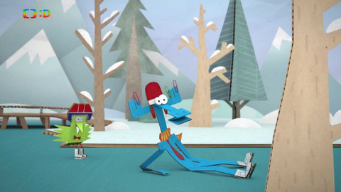 Papírové příběhy - Barva zimy