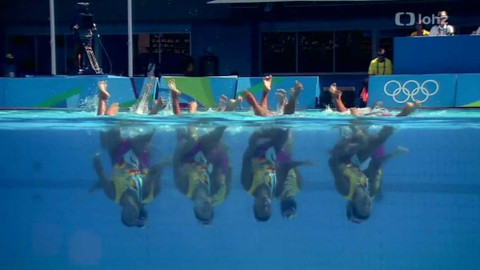 XXXI. letní olympijské hry 2016 Rio de Janeiro - Synchronizované plavání: Volný program - týmy (ženy)