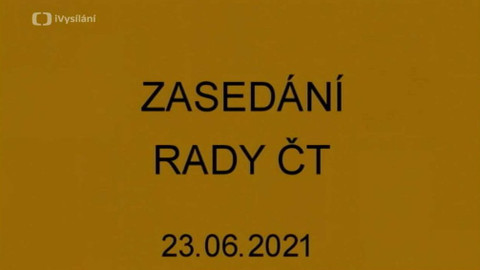 Jednání Rady České televize - 9. jednání Rady ČT v roce 2021