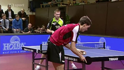 Extraliga stolního tenisu - DTJ Hradec Králové - Metalfin Hustopeče