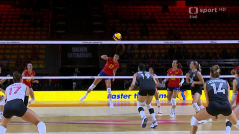 MS ve volejbalu žen 2025 Thajsko - Kanada - Španělsko