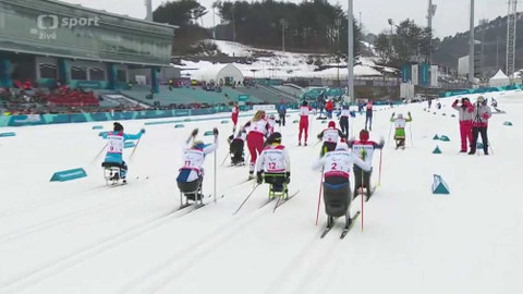 XII. zimní paralympijské hry 2018 Pchjongčchang - Zpravodajství z průběhu paralympijských her