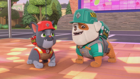 Rubble a jeho parta - Parta staví knihovnu s čajovnou / Parta staví taneční parket