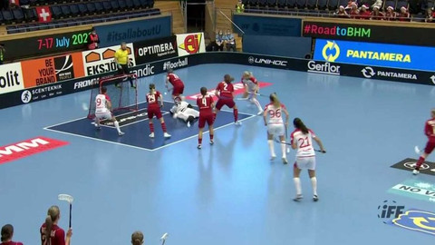 MS ve florbalu žen 2021 Švédsko - Česko - Švýcarsko