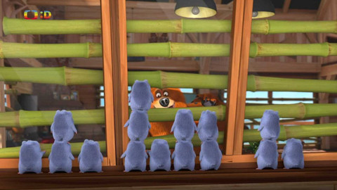 Méďa a lumíci - Bambusová válka