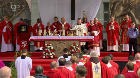 Bohoslužby v České televizi - Národní svatováclavská pouť 2024