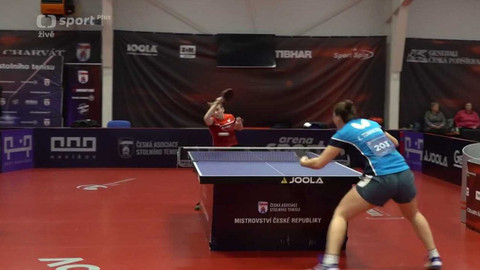 Extraliga stolního tenisu - SKST Tesla Batteries Havířov - SF SKK EL Niňo Praha