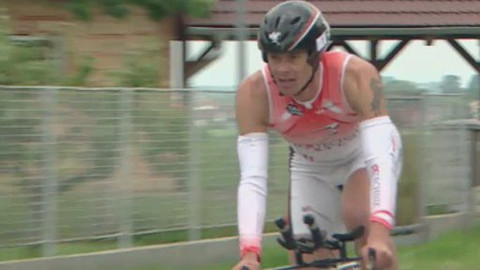 Triatlon - Český pohár v dlouhém triatlonu Pardubice