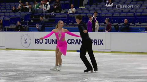 ISU Junior Grand Prix Ostrava 2024 - Volné tance tanečních párů