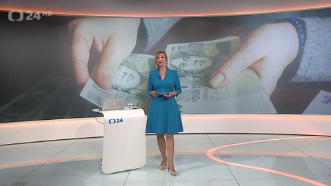 90’ ČT24 - Mzdy rostou, dopadá ale na ně inflace
