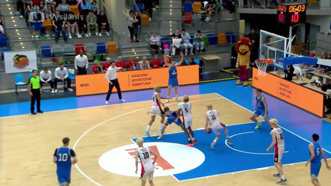 Basketbal - GBA Lions Jindřichův Hradec - USK Praha