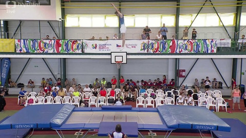 Olympiáda dětí a mládeže - Skoky na trampolíně
