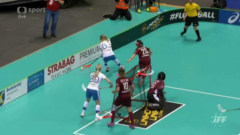 MS ve florbalu 2017 Slovensko - Lotyšsko - Finsko