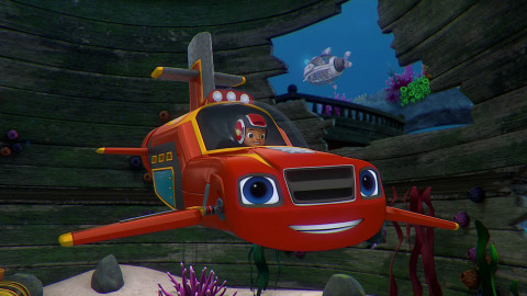 Plamínek a čtyřkoláci - 10/20 Velký podmořský závod