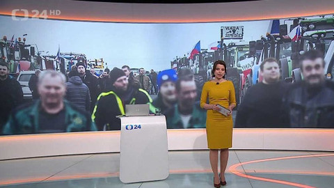 90’ ČT24 - Protesty zemědělců pokračují – proč blokují hranice?