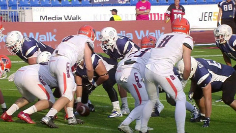 Americký fotbal - Aquaponik Ostrava Steelers - Prague Lions