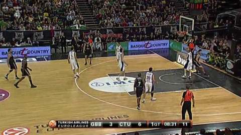 Evropská liga v basketbalu - Bizkaia Bilbao Basket - Bennet Cantu