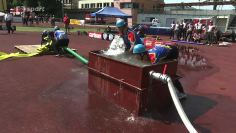 Sport v regionech - Hasičský sport - Krajské kolo v požárním sportu