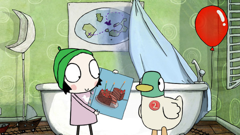 Sára a kachnička - 4/40 Pečení dortu
