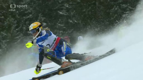 MS v alpském lyžování 2013 Rakousko - 1. kolo slalomu žen