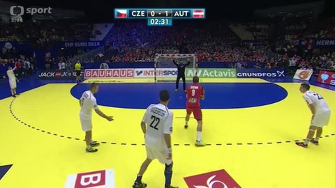 Házená - Česko - Rakousko