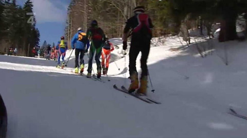 Lyžování - Český pohár ve skialpinismu Špindlerův Mlýn