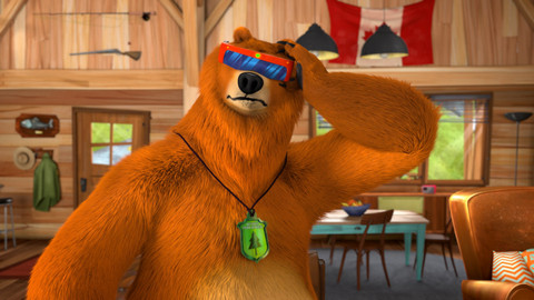 Méďa a lumíci - Obrýlený medvěd