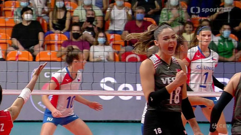 ME ve volejbalu žen 2021 - Česko - Turecko