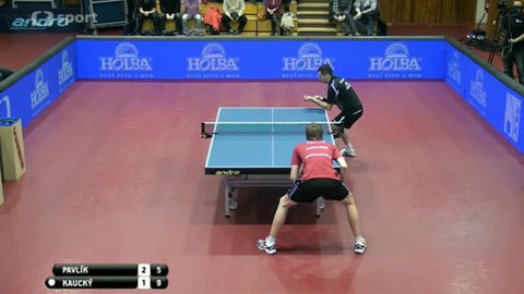 Extraliga stolního tenisu - TJ Ostrava - SK Kotlářka Praha