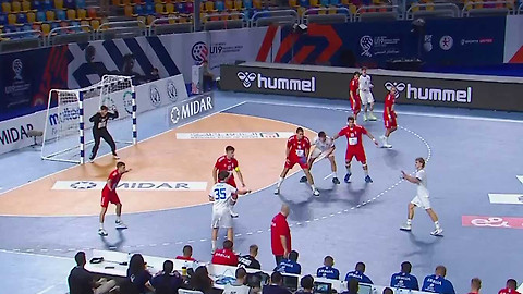 MS v házené U19 2025 Egypt - Česko - Srbsko