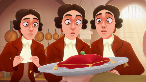 Belfort a Lupin - Král na hrášku