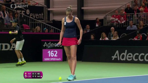 Fed Cup 2016 - Švýcarsko - Česko (semifinále)