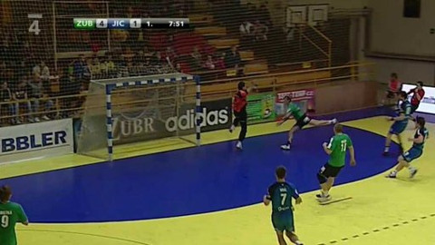 Házená - HC Gumárny Zubří - HBC Ronal Jičín