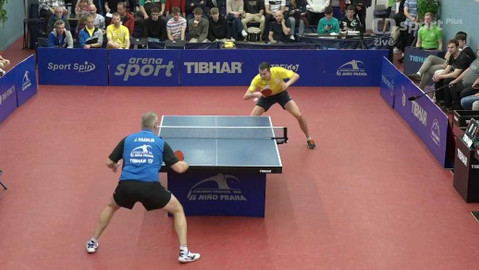 Extraliga stolního tenisu - SF SKK El Niňo Praha - SKST Cheb