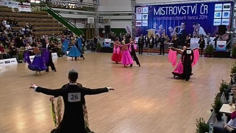 Taneční sport - MČR v deseti tancích 2014 Olomouc