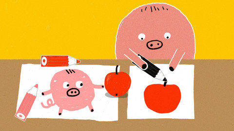 Naše prasátko - 47/52 Pastelka