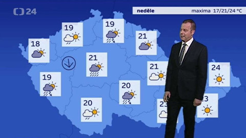 Předpověď počasí - 1. dubna 2017 17:55