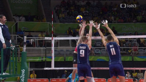 XXXI. letní olympijské hry 2016 Rio de Janeiro - Volejbal: Itálie - Kanada (M)