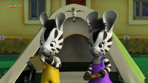 Zou - Zou vyráží stanovat