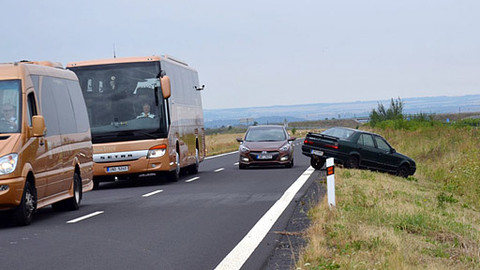 Besipky - Najíždění na hlavní