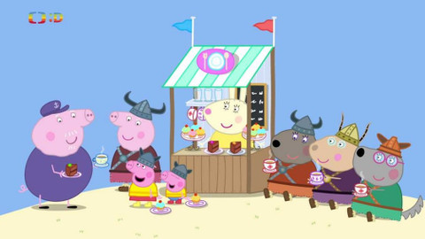 Prasátko Peppa - Den Vikingů