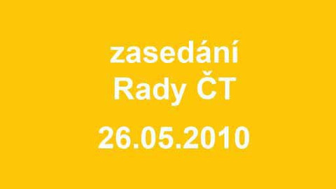 Jednání Rady České televize - 9. jednání Rady ČT v roce 2010