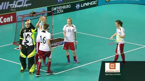 MS ve florbalu žen 2013 Česko - Česko - Norsko