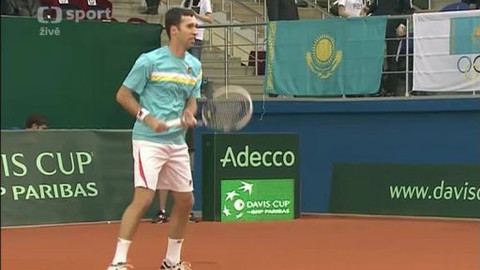Davis Cup - Kazachstán - Česko